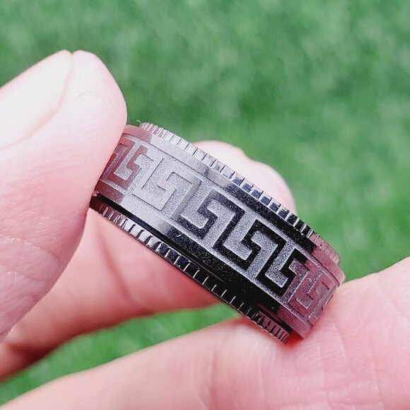 Stainless Steel Fashion Spinner Ring for Men/Women, AAAQL1072 - Picture 1 of 12